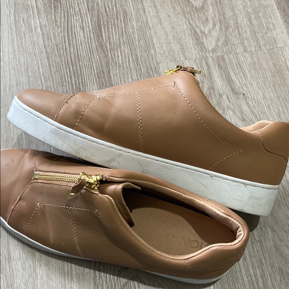 Vionic Splendid Ellis Women's Tan Slip-On Sneakers - Picture 10 of 10